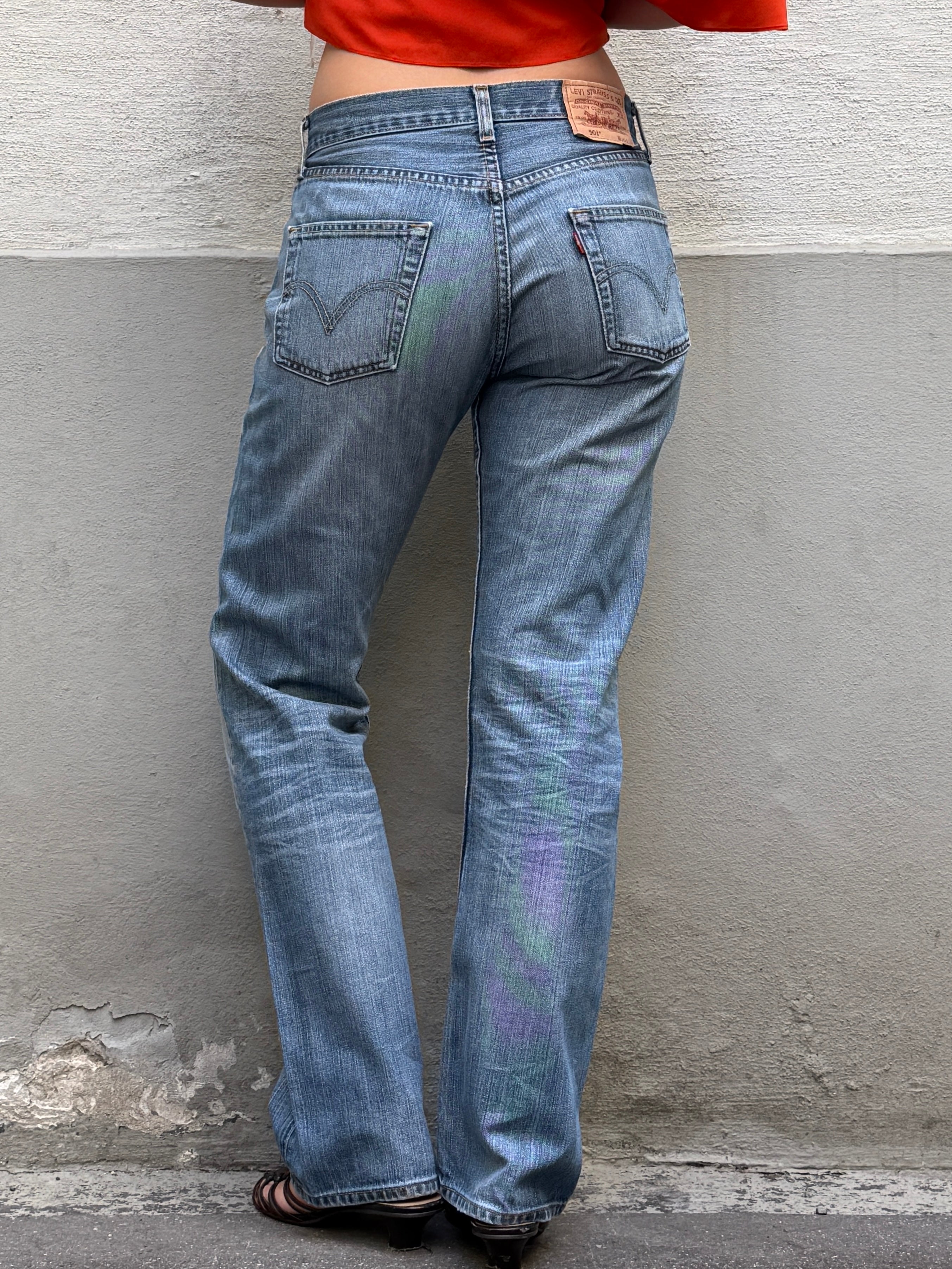 Vintage 501 Levi's Jeans Size S/M EU 36/38