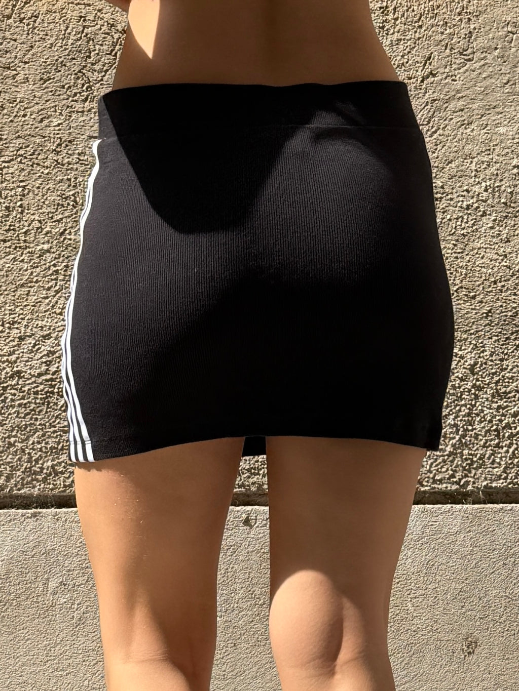 Vintage Y2K Adidas Black Mini Skirt S