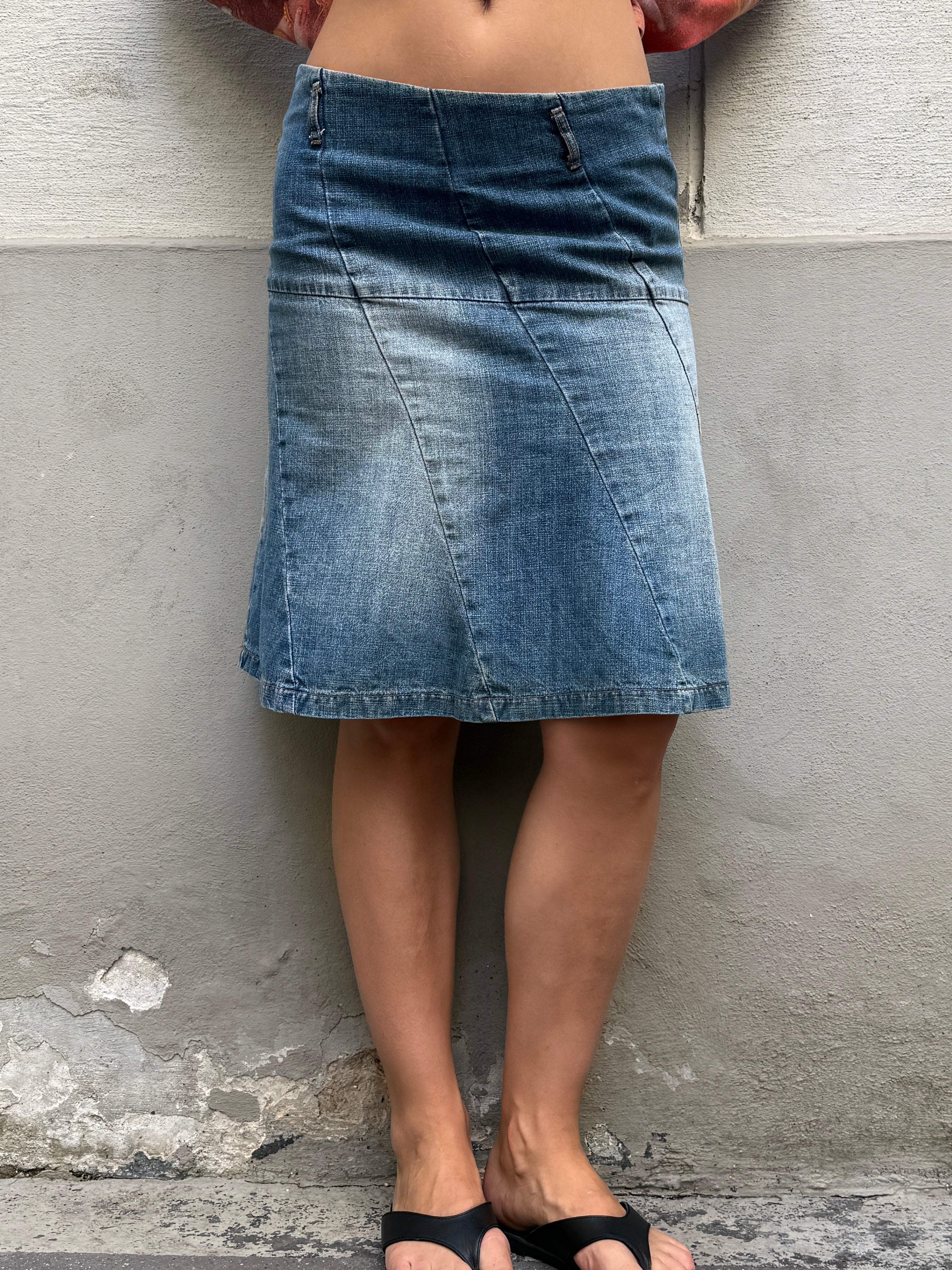 Vintage Y2K Denim Skirt S