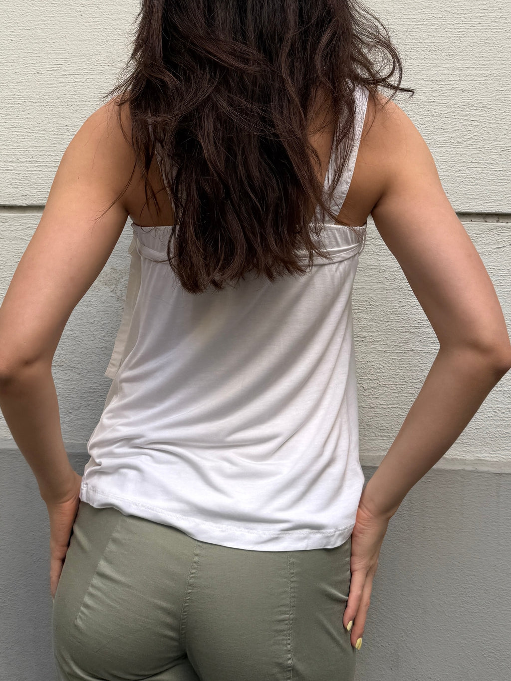 100% Cotton Cop Copine White Top S