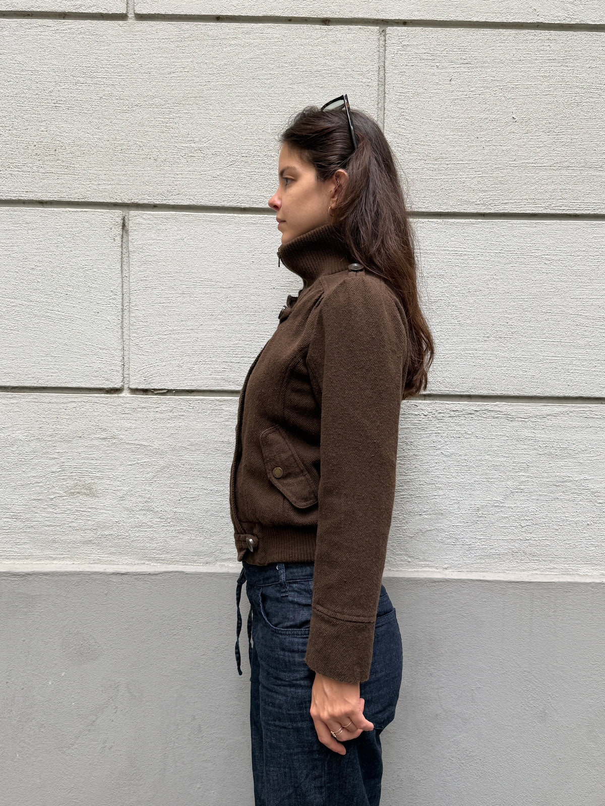 Vintage Y2K Brown Jacket S/M