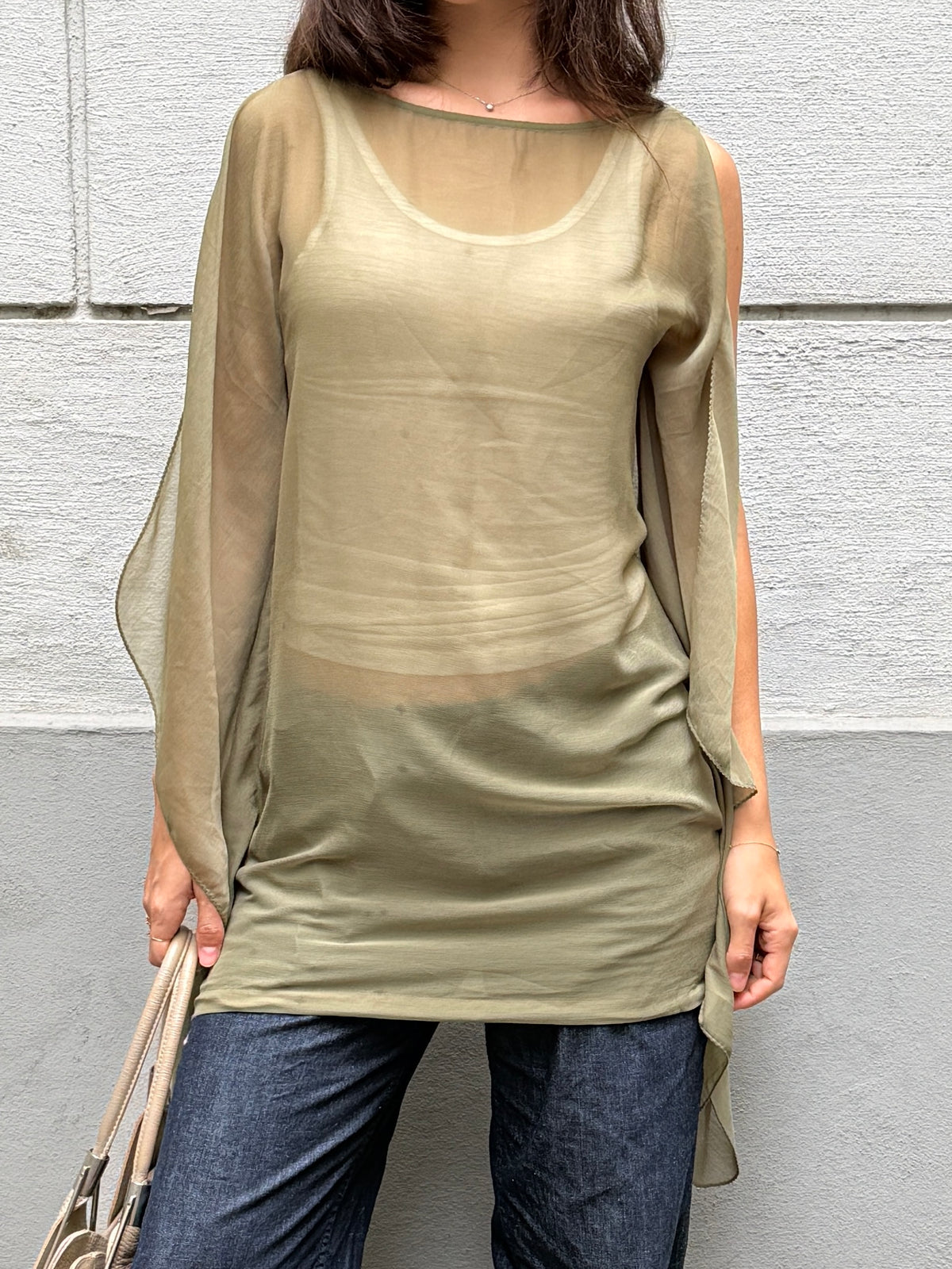 Diesel New With Tags Sheer Tunic S/M