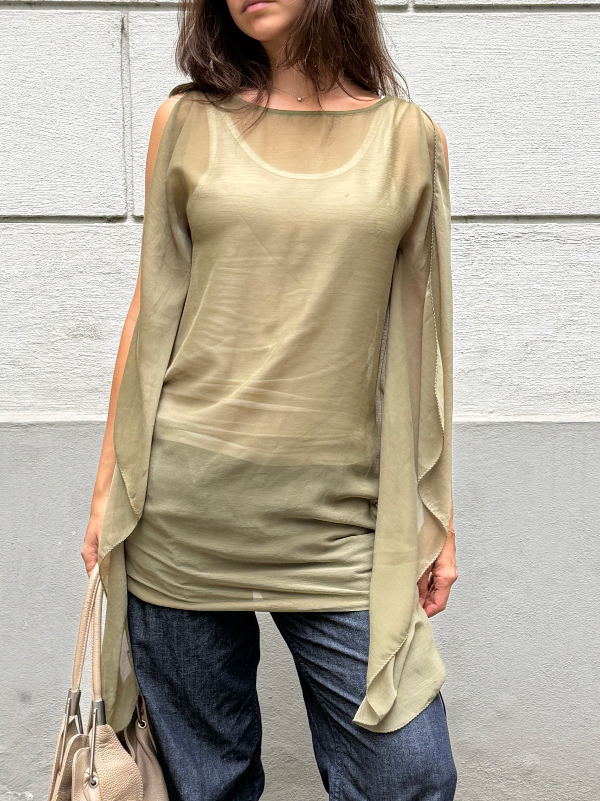 Diesel New With Tags Sheer Tunic S/M