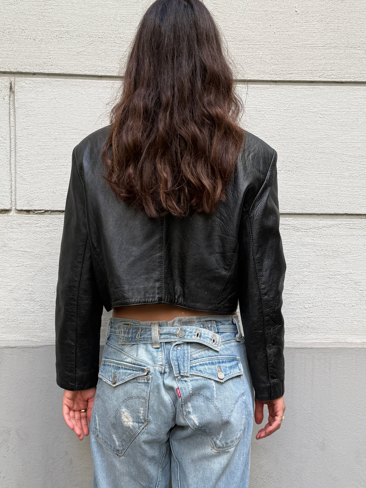 Vintage 100% Genuine Leather Western Jacket L