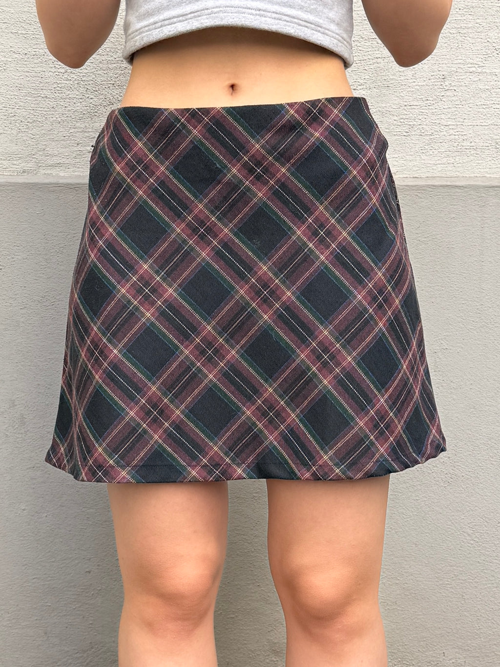 Vintage 100% Wool Mini Skirt XS/S