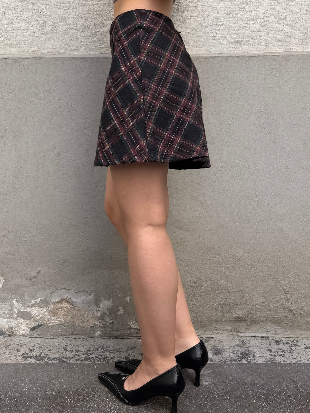 Vintage 100% Wool Mini Skirt XS/S