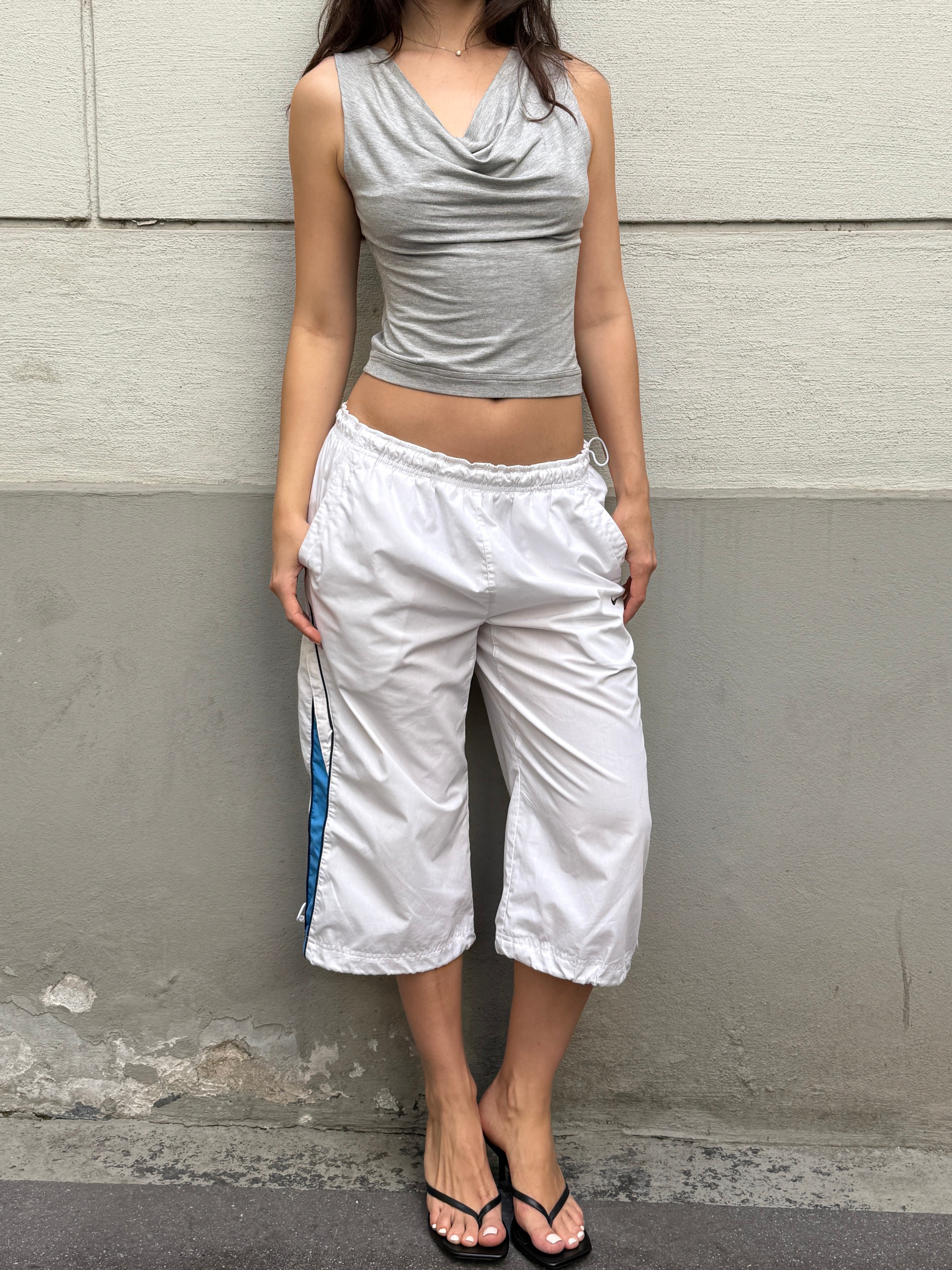 Original Design Bamboo Cowl Neck 90's Style Top S/M