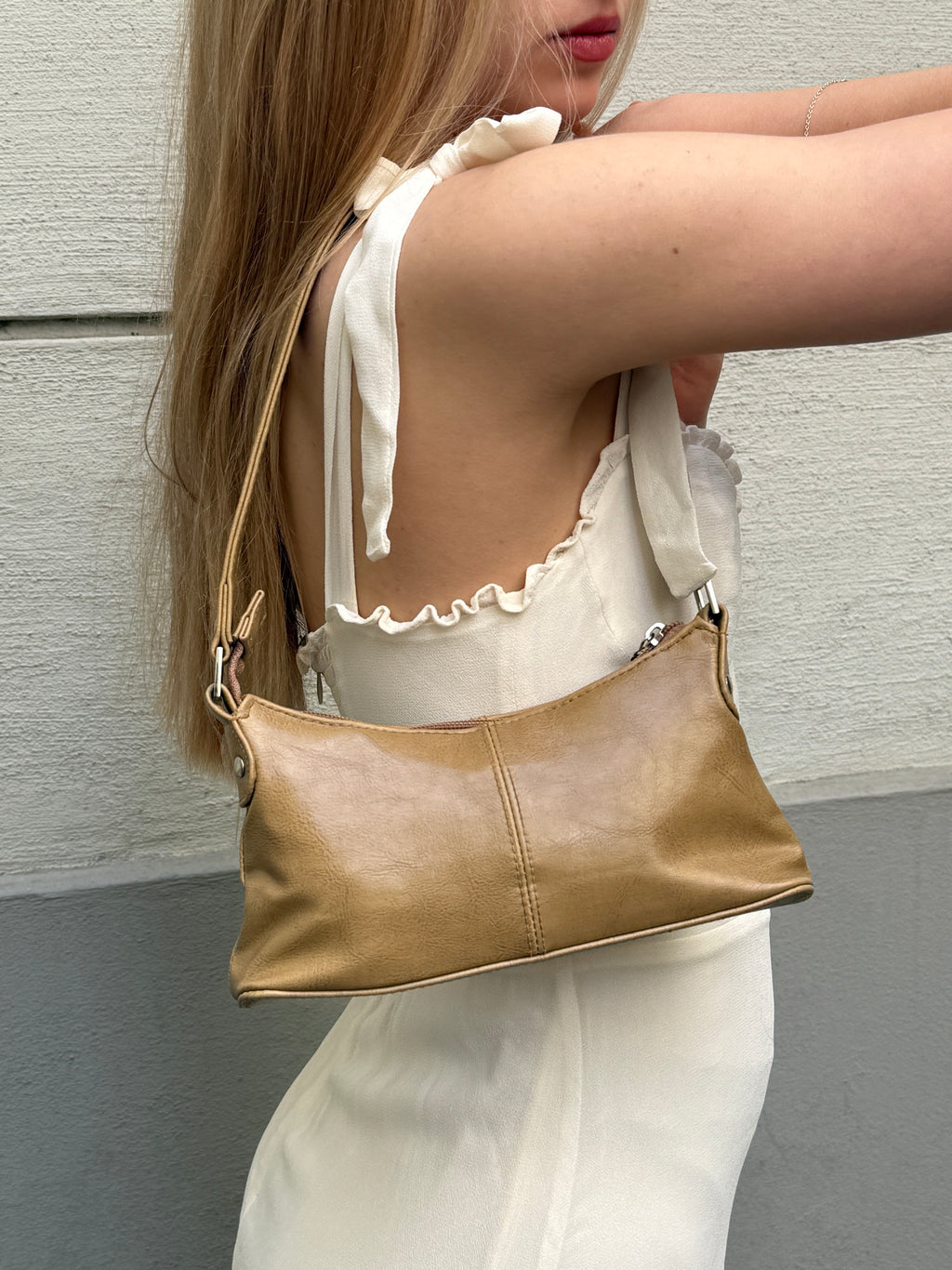 Vintage 100% Genuine Leather Mini Bag S