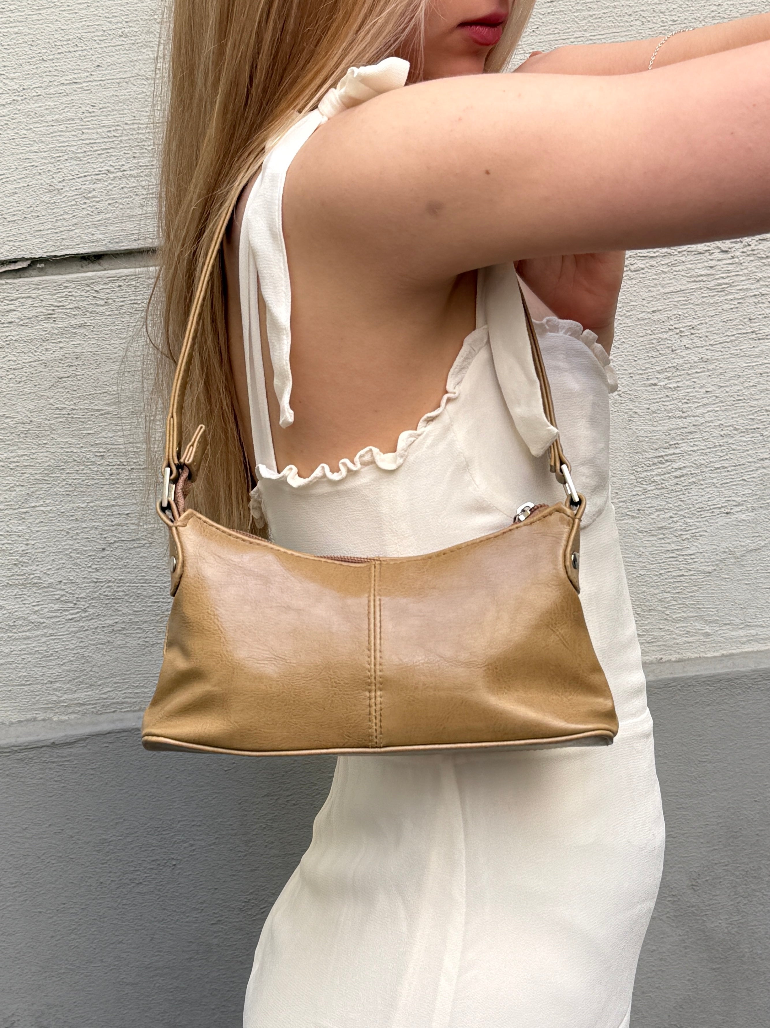 Vintage 100% Genuine Leather Mini Bag S