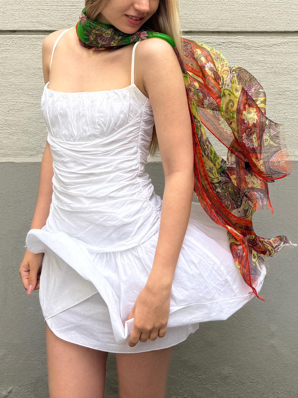 Etro 100% Silk Scarf Shawl