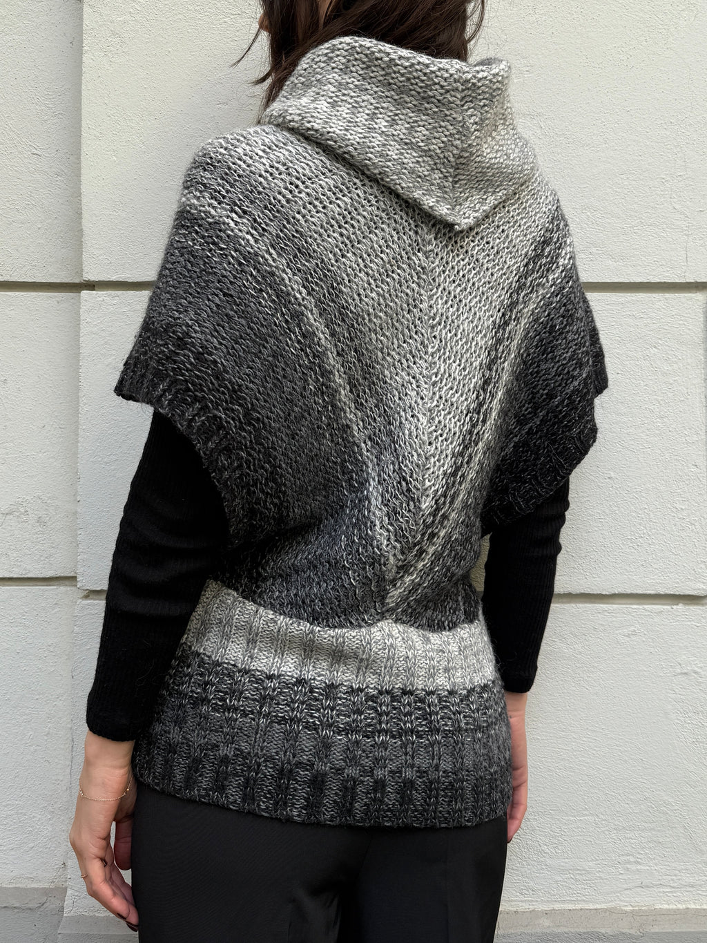 Vintage Wool/Mohair Blend Turtleneck Sweater Top One Size