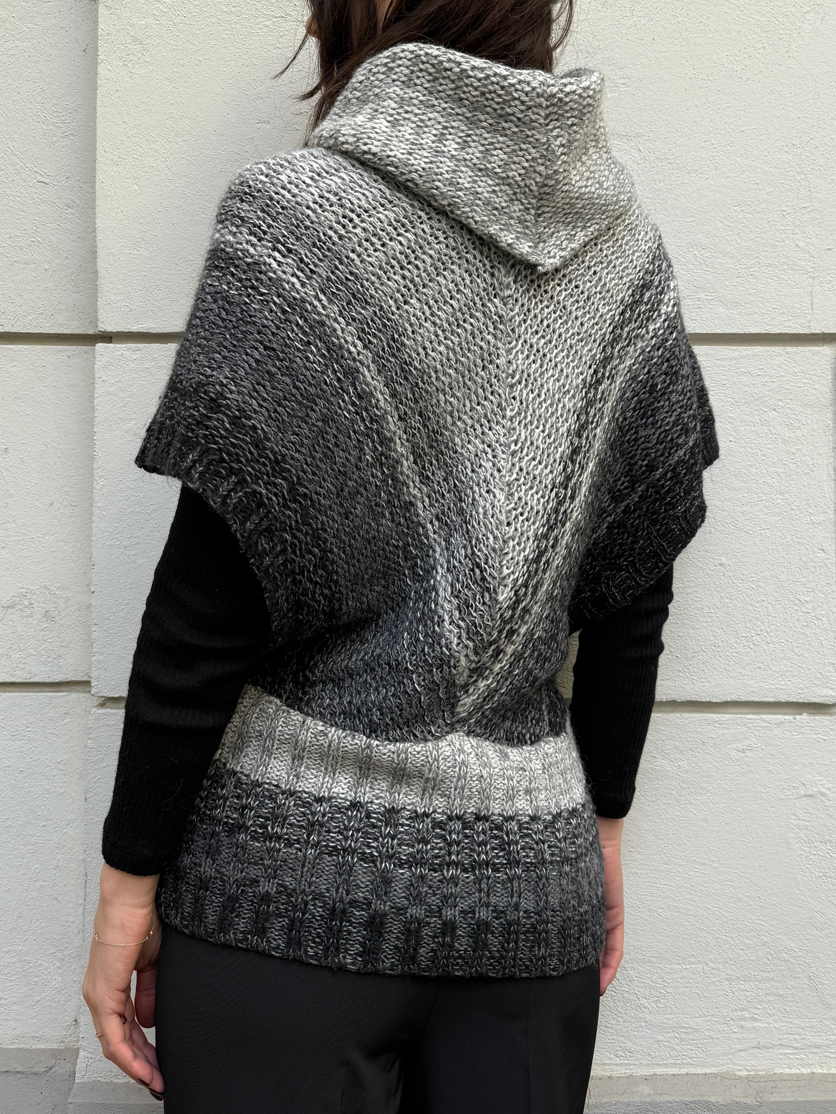 Vintage Wool/Mohair Blend Turtleneck Sweater Top One Size