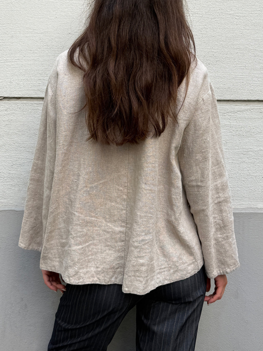 Vintage 100% Linen Jacket S/M