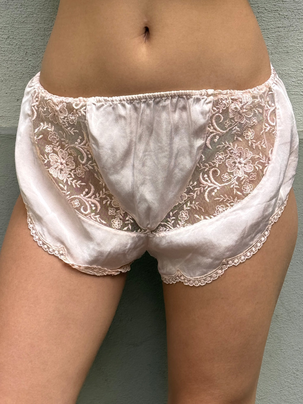 Vintage Pastel Pink Bloomers