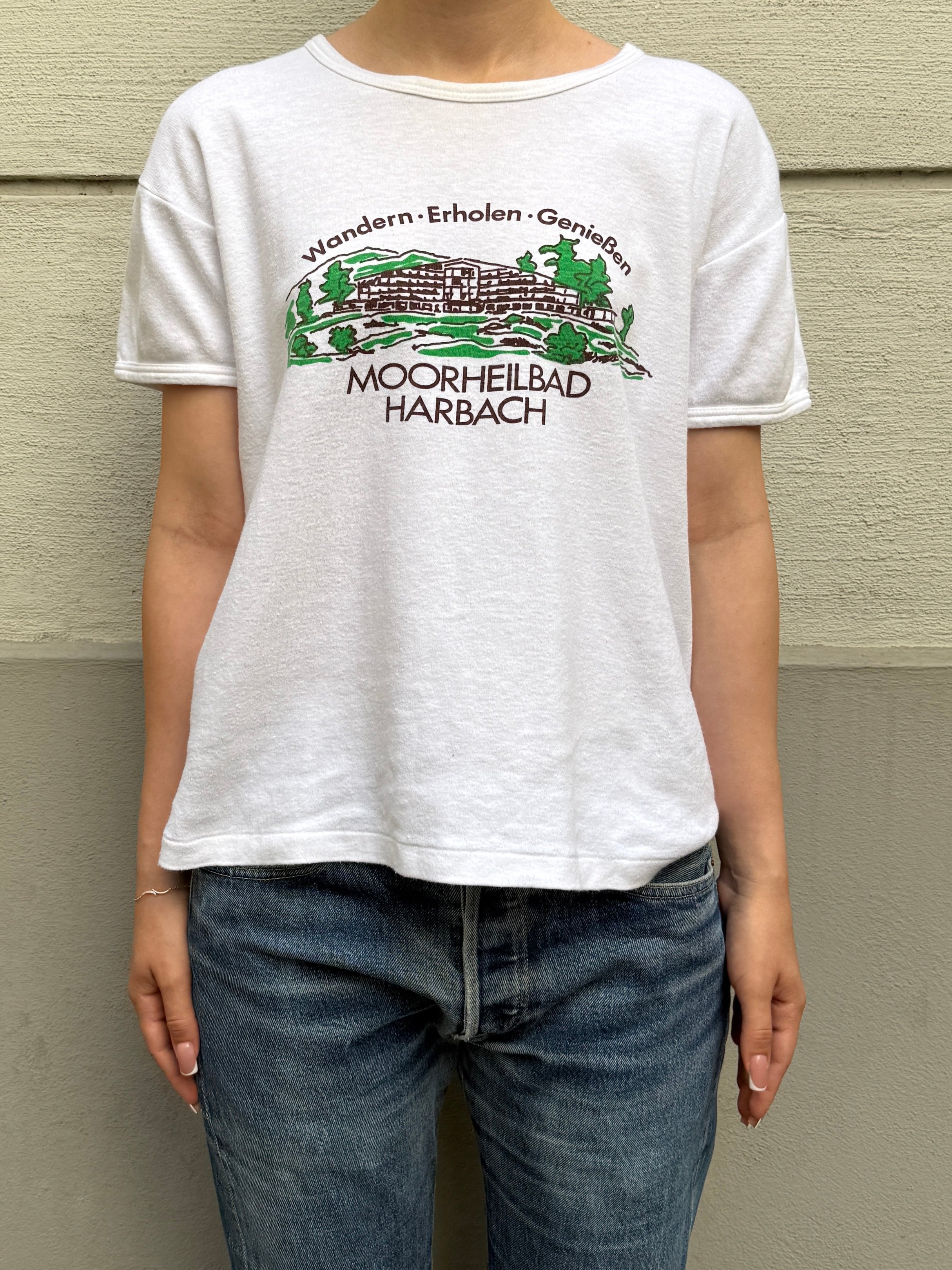 Vintage 100% Cotton White Austrian Tee S/M